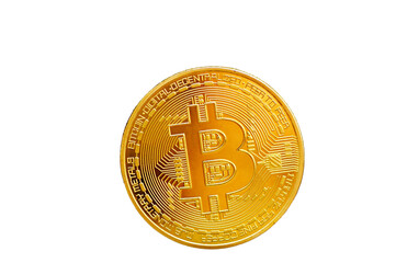 moneta bitcoina bez tła