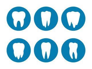 tooth signs, teeth icon set, dentist labels