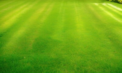 green grass field created with Generative AI