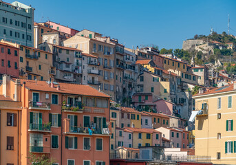 Fototapeta na wymiar Ventimiglia in Liguria