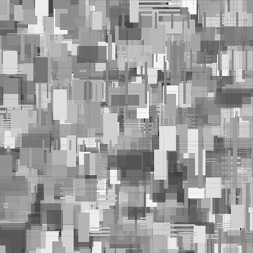 Greeble Cube Displacement Map 8000 Pixels