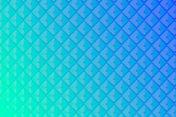 Pattern with geometric elements in blue tones vector abstract gradient background