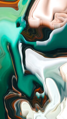 Vibrant Digital Liquid Texture Background