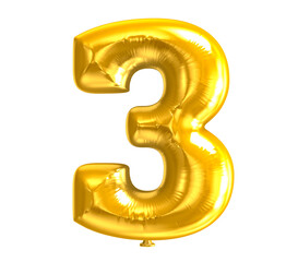 Percent Number Gold 3D Generative AI 