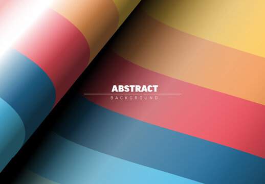 Abstract background made from color stripes with place for your text