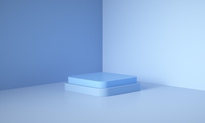 3D rendering of promotional background