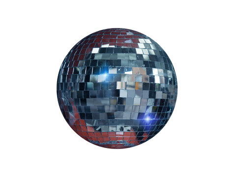 Music disco ball of mirrors to reflect discotheque lights