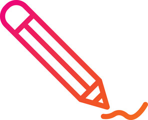 Pencil tool Vector Icon Design Illustration