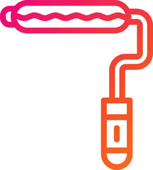 Paint roller Vector Icon Design Illustration