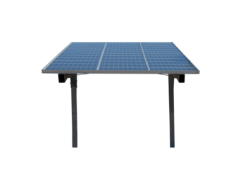 Renewable energy concept with isolated solar panel
