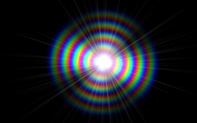 Bunte licht Kreißen.