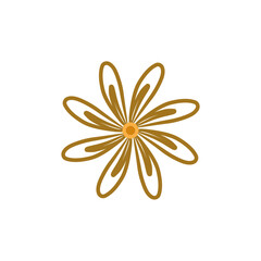 abstract floral design