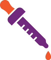 Droplet Vector Icon Design Illustration