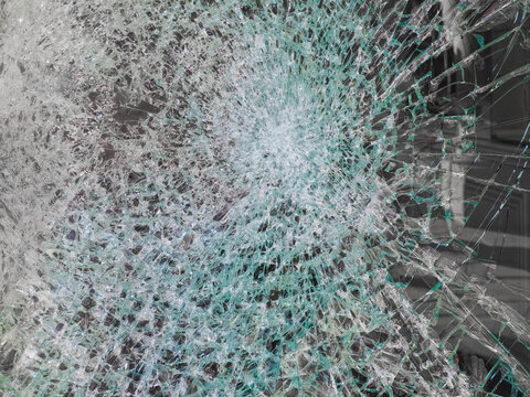 broken glass texture background