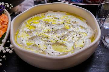 cheese with herbs