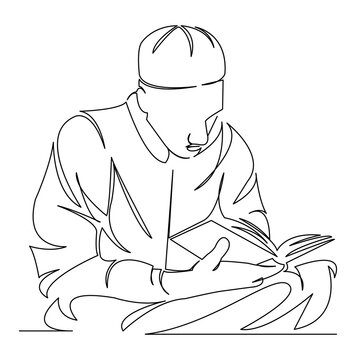 recommend clip art: muslim man praying