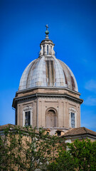 Fototapeta premium San Giovanni dei Fiorentini is a minor basilica and a titular church in Rome, Italy