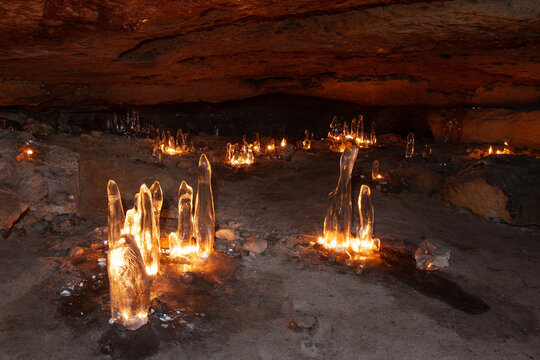 cave of the fairies of brtniky czech republic
