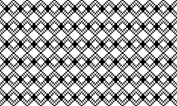 black and white seamless pattern wallpaper tectile puzzle textile chess . 