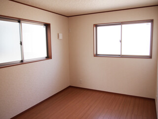新築住宅の洋室