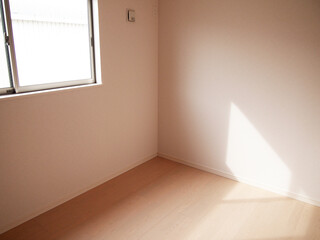 新築住宅の洋室