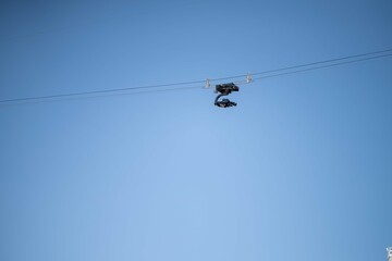 tennis fan watching a tennis match at the australian open eating food and drinking