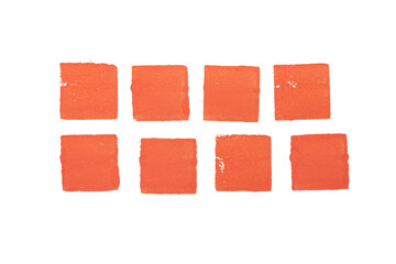 paint brush set isolated on white background for logo and banner. stroke,design, creative, and illustration.
