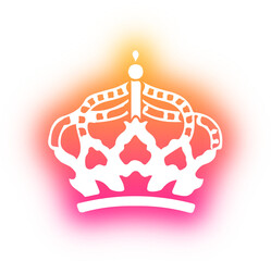 Collection of crown neon