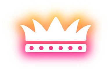 Collection of crown neon