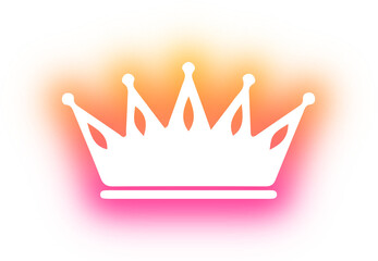 Collection of crown neon