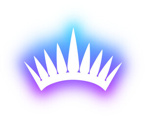 Collection of crown neon