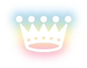 Collection of crown neon