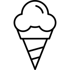 Cone Ice Cream Icon
