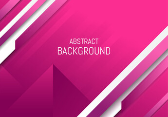 Abstract pink mountain panorama background with a bit of white mixed in