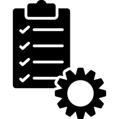 Fototapeta premium Project Management Icon