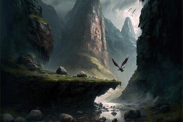 A Hidden Valley In The Hills, Generative AI