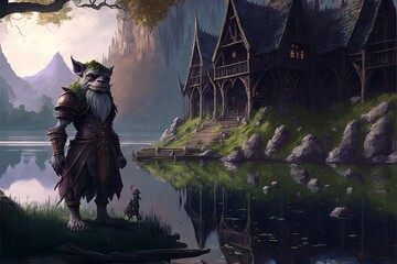 A Lab By A Large River, Generative AI