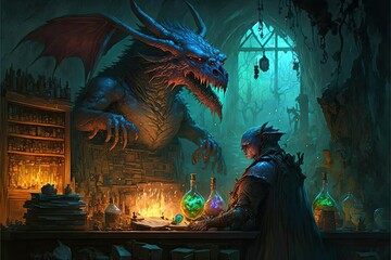 A Lab In A Volcano, Generative AI