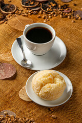 coffee and cheese bread
