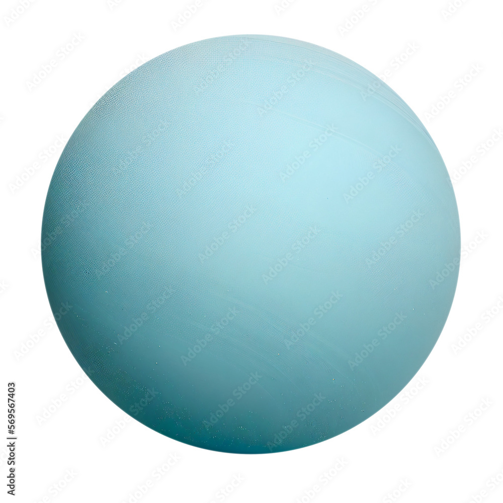 Canvas Prints uranus planet isolated on transparent background cutout
