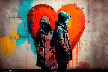 valentine's day - abstract love