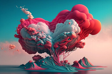 valentine's day - abstract love