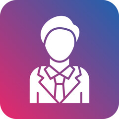 Vector Design Groom Icon Style