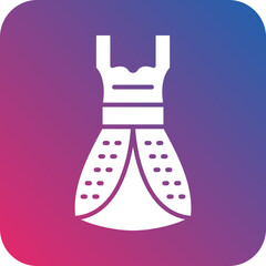 Vector Design Wedding Female Dress Icon Style