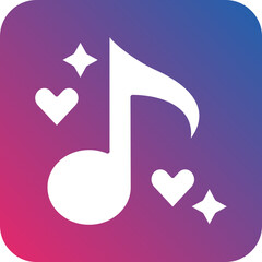 Vector Design Musical Note Icon Style