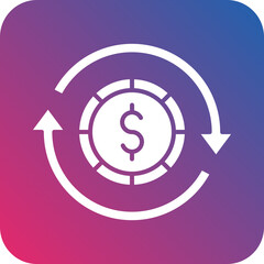 Vector Design Refinance Icon Style