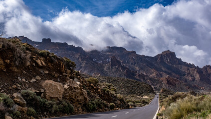 Panoramastrasse Teide Nationalpark auf der TF 21
