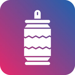Vector Design Can Icon Style