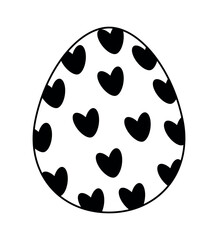 Vector illustration of Easter egg