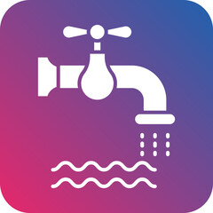 Vector Design Waste Water Icon Style
